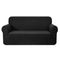 Artiss 3 Seater Sofa Cover High Stretch Black Couch Protector