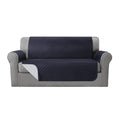 Artiss 3 Seater Sofa Cover Water Resistant Dark Grey
