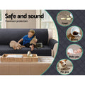 Artiss 3 Seater Sofa Cover Water Resistant Dark Grey