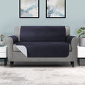 Artiss 3 Seater Sofa Cover Water Resistant Dark Grey
