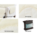 Artiss 4 Seater Sofa Cover Water Resistant Beige