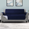 Artiss 4 Seater Sofa Cover Water Resistant Navy