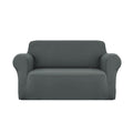 Artiss Sofa Cover 2 Seater Stretch Grey Couch Protector