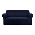 Artiss Sofa Cover 3 Seater Stretch Navy Couch Protector