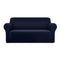 Artiss Sofa Cover 3 Seater Stretch Navy Couch Protector