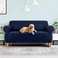 Artiss Sofa Cover 3 Seater Stretch Navy Couch Protector