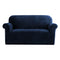 Artiss 2 Seater Sofa Cover Velvet Sapphire Couch Protector