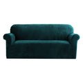 Artiss 3 Seater Sofa Cover Velvet Agate Green