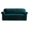 Artiss 3 Seater Sofa Cover Velvet Agate Green