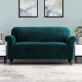 Artiss 3 Seater Sofa Cover Velvet Agate Green