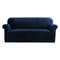 Artiss 3 Seater Sofa Cover Velvet Sapphire Couch Protector