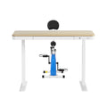 Artiss X-Bike 120cm Standing Desk Magnetic Resistance Oak