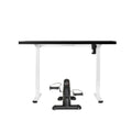 Artiss 140cm Electric Standing Desk with Pedal Bike Home Office