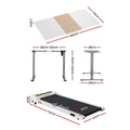 Artiss 360mm Treadmill Electric Walking Pad Standing Desk