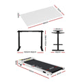 Artiss Treadmill Standing Desk 360mm Electric Walking Pad