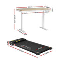 Artiss Electric Treadmill Standing Desk 120cm Walking Pad 400mm