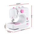 Devanti 12 Stitch Mini Sewing Machine Portable LED Lights Kit