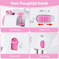 Devanti 12 Stitch Mini Sewing Machine Portable LED Lights Kit
