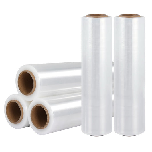 Stretch Film 500mm x 400m Clear Pallet Wrap 5 Rolls