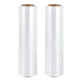 Stretch Film 500mm x 400m Clear Pallet Shrink Wrap 2 Rolls
