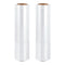 Stretch Film 500mm x 400m Clear Pallet Shrink Wrap 2 Rolls