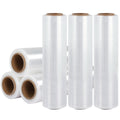 500mm x 400m Clear Stretch Film Shrink Wrap 6 Rolls Pallet