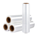Stretch Film 500mm x 400m Clear Pallet Wrap 4 Rolls Shrink