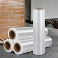 Stretch Film 500mm x 400m Clear Pallet Wrap 4 Rolls Shrink