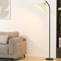 Artiss LED Floor Lamp White Modern Stand Reading Living Room Office