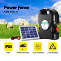Giantz Solar Fence Energiser 20km 1.2J Electric