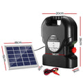 Giantz 15KM Solar Fence Energiser 0.8J Electric