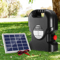 Giantz 15KM Solar Fence Energiser 0.8J Electric