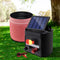 Giantz Solar Fence Energiser 3KM Electric 2000M Poly Tape