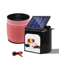 Giantz Solar Electric Fence Energiser 8KM 2000M Poly Tape