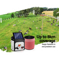 Giantz Solar Electric Fence Energiser 8KM 2000M Poly Tape