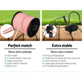 Giantz Solar Fence Energiser 5KM 400M Poly Tape Insulator