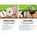 Giantz Solar Electric Fence Energiser 5KM 500M Poly Wire