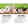 Giantz Solar Fence Energiser 8KM 500M Poly Wire Insulator