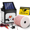 Giantz Solar Fence Energiser 8KM 500M Poly Wire Insulator