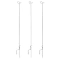 Giantz 20x Electric Fence Pigtail Posts Steel Tape