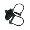 Giantz Electric Fence Insulators 200pcs Pinlock Black
