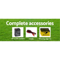 Giantz Solar Fence Energiser 3KM 0.1J Electric Fencing Charger