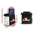 Giantz Solar Fence Energiser 5KM 0.15J Electric Fencing Charger