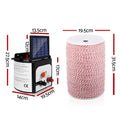 Giantz Solar Fence Energiser 8KM 2KM Poly Wire Electric