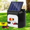 Giantz Solar Fence Energiser 8KM 0.3J Electric Fencing Charger