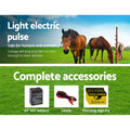 Giantz Solar Fence Energiser 8KM 0.3J Electric Fencing Charger