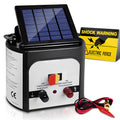 Giantz Solar Fence Energiser 8KM 0.3J Electric Fencing Charger