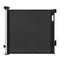 Keezi Retractable Gate Baby Gate Pet Safety Fence Extends up to 140cm Black