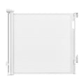 Keezi Retractable Gate Baby Gate Pet Safety Fence Extends up to 140cm White