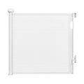 Keezi Retractable Gate Baby Gate Pet Safety Fence Extends up to 140cm White